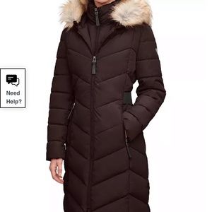 NWT/Winter coat with under vest CHIANTI